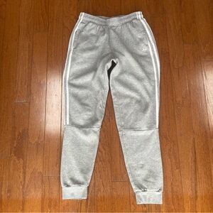 Adidas Light Gray Sweatpants Joggers Youth Size Large